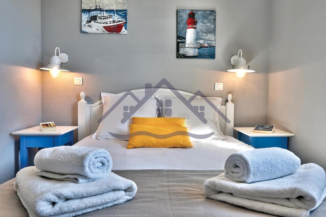 Localise - Maison E2 Au Guilvinec - A 20M De La Mer Avec Jardin Et Piscine - Tout A Pied, Plage, Port, Centre Commerces, Marche - Wifi Inclus - Vue Mer De La Chambre - Animaux Bienvenus - Linge De Lit Inclus エクステリア 写真