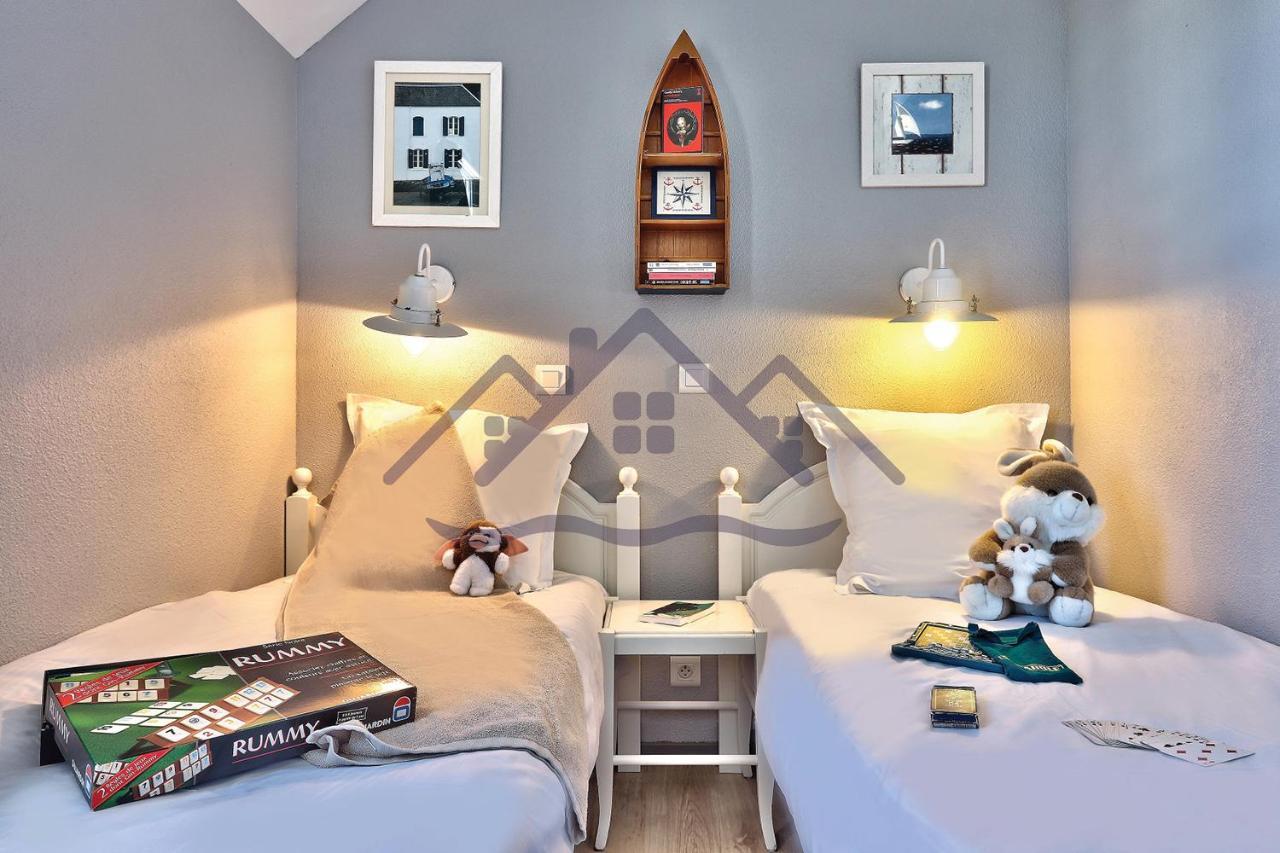 Localise - Maison E2 Au Guilvinec - A 20M De La Mer Avec Jardin Et Piscine - Tout A Pied, Plage, Port, Centre Commerces, Marche - Wifi Inclus - Vue Mer De La Chambre - Animaux Bienvenus - Linge De Lit Inclus エクステリア 写真